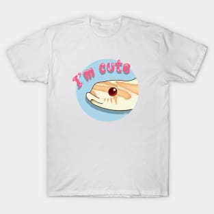 Cute Albino Western Hognose Snake T-Shirt